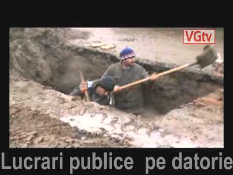 Lucrări publice pe datorie la Pârșcoveni, Olt