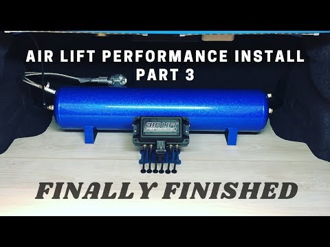 Airlift Performance 3P Install Part 3 2016 Subaru STI | Routing Air lines and Tank Setup