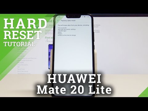 HUAWEI Mate 20 Lite FACTORY RESET / Wipe Data / Restore Defaults |HardReset.Info