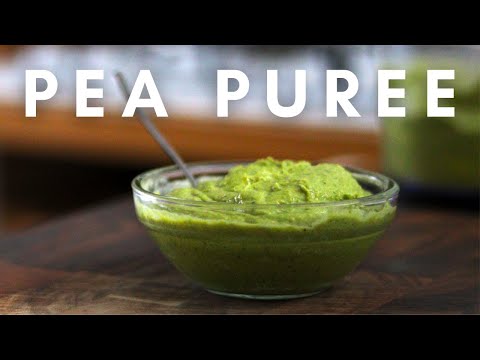How to make Pea Puree | A EASY PRO recipe at home