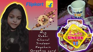 unboxing Rakhi kit for brother from #flipkart #rakhi #brother #sister Best  online rakhi gift