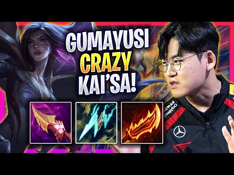 GUMAYUSI CRAZY GAME WITH KAI'SA! - T1 Gumayusi Plays Kai'sa ADC vs Varus! | Season 2024