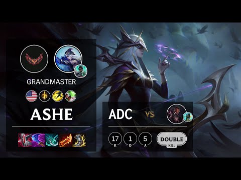 Ashe ADC vs Lucian - NA Grandmaster Patch 12.3