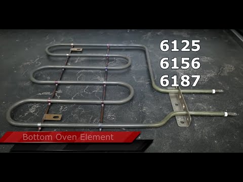 Bottom Heating Element - Model#  6125, 6156 & 6187 ALL SIZES - Part# SEE DESCRIPTION BELOW