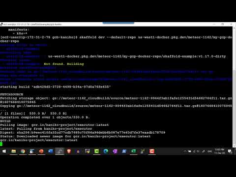 Skaffold with Google Cloud Build Demo