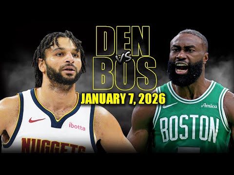 Denver Nuggets vs Boston Celtics Full Game Highlights – January 7, 2026 | NBA Season