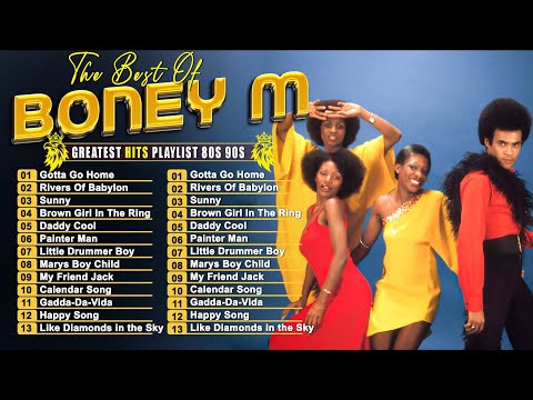 TOP 20 BEST SONGS OF ALL TIME BY BONEY M 🎧🕺 GREATEST HITS MIX COLLECTION 2025 ❤️ BONEY M FULL ALBUM