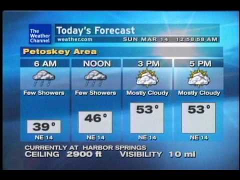 Petoskey Weatherstar XL- 3/14/10 00:58 EST