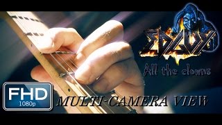 EDGUY || ALL THE CLOWNS (Guitar Cover by Pedro Favas) || MULTI-CAMERA || FULL HD (1080p)