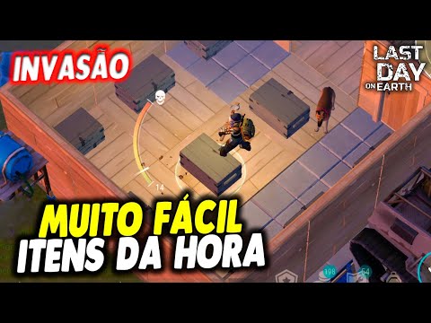 INVASÃO MUITO FÁCIL COM ITENS DA HORA - Last Day On Earth