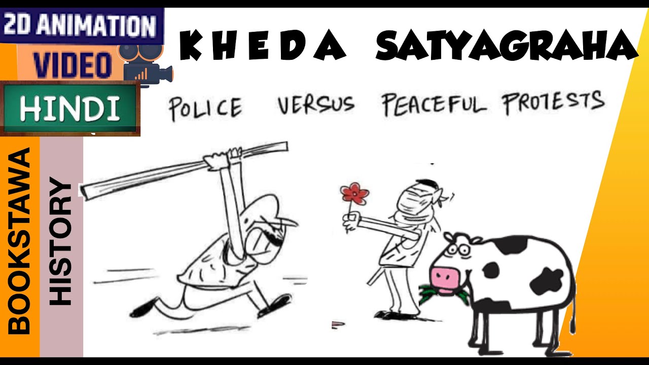 Educational video explaining the background and impact of Kheda Satyagraha 1918