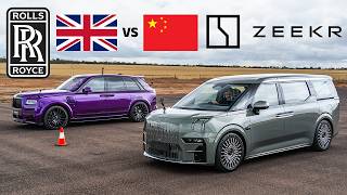 $ 130k vs $ 1,5m: Zeekr 009 vs Rolls-Royce Cullinan Mansory drag race! China vs Reino Unido