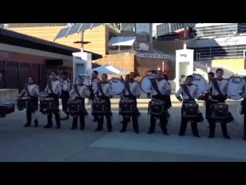 UMass Drumline 2013:  Flam Thing - Senior Day (2)