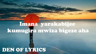 Nta kosa by Igor Mabano ( lyrics video )