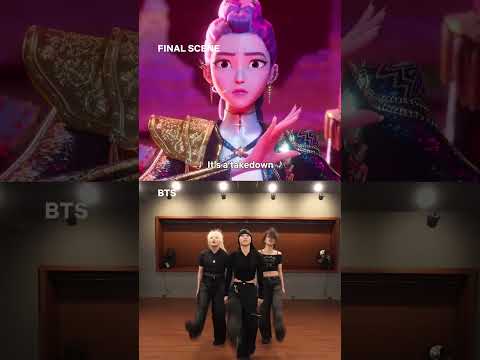 Gear up for a bts look at reference choreography for "Takedown" from KPop Demon Hunters