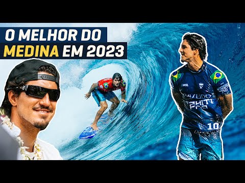 A MÁQUINA CHAMADA GABRIEL MEDINA - TODAS AS ONDAS EXCELENTES DO TRICAMPEÃO MUNDIAL EM 2023!