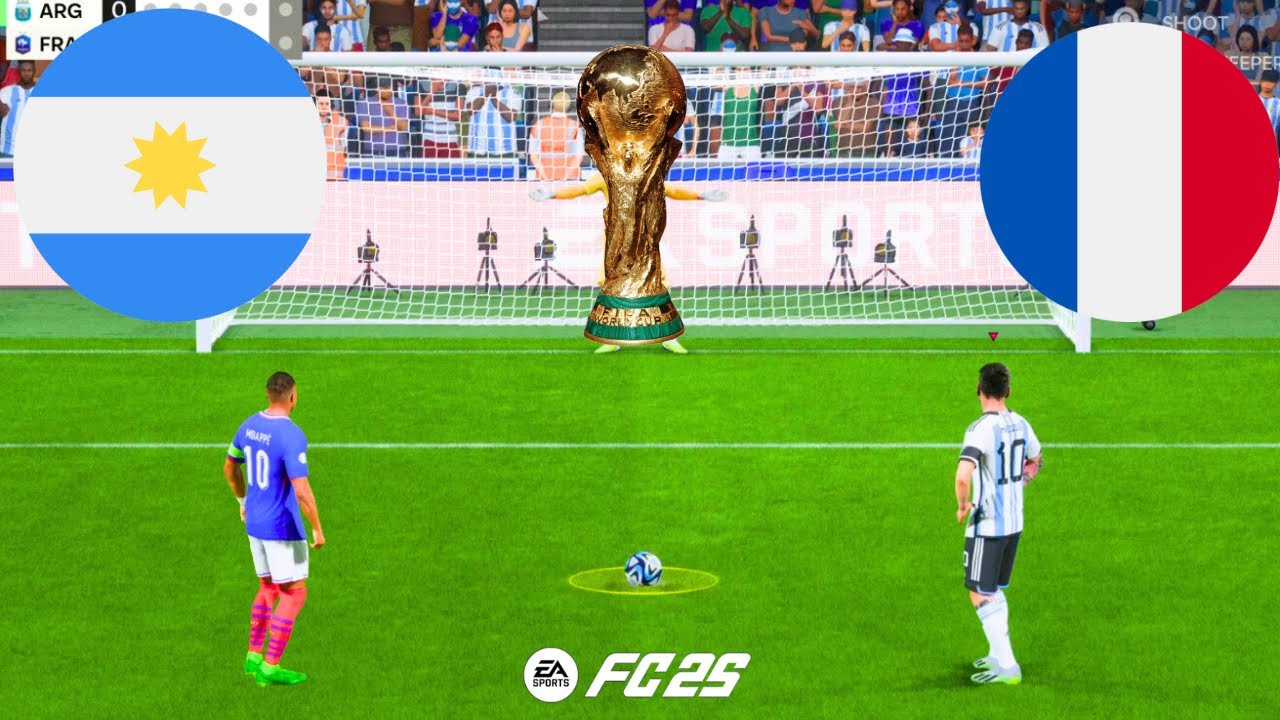 ARGENTINA VS FRANCE FC 25 PENALTY SHOOTOUT FIFA WORLD CUP FINAL