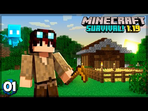 Minecraft Survival 1.19: The Beginning of a New Adventure #01