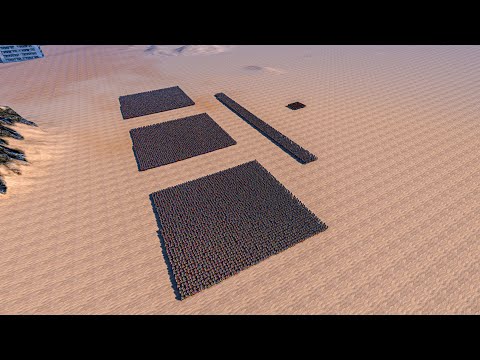 100 GOLDEN KNIGHTS vs 10000 ROMANS - Ultimate Epic Battle Simulator UEBS