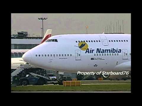 Air Nambia 747-400 V5-NMA at London Heathrow