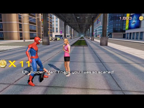 The Amazing Spiderman 2 - Save Innocent Girl - Android Gameplay Walkthrough - CRAZY BATMAN7777