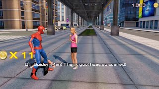 The Amazing Spiderman 2 - Save Innocent Girl - Android Gameplay Walkthrough - CRAZY BATMAN7777
