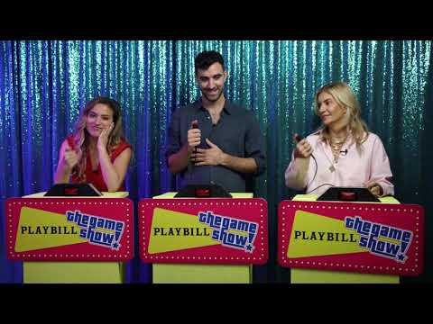 Christy Altomare, Adam J. Levy, and Anneliese van der Pol on Playbill: The Game Show