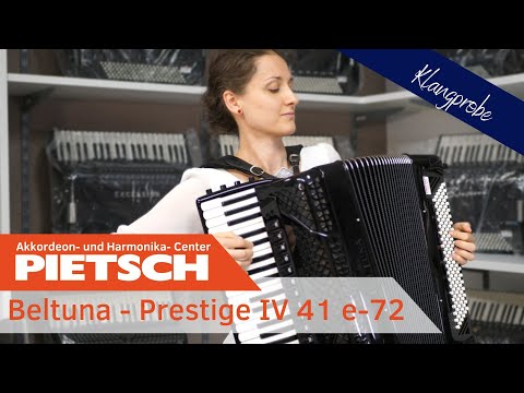 Akkordeon - Beltuna Prestige IV 41 e-72 - Grand Convertor - Klangprobe