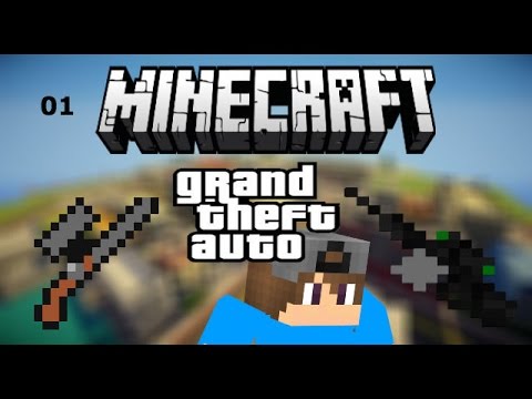 GTAMC (Grand Theft Auto Minecraft) EP 1 - GETTING STARTED!!
