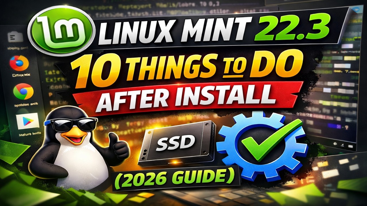Linux Mint 22.3 Zena After Install Setup – 10 Things You MUST Do for a Perfect System