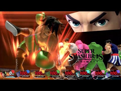Super Smash Bros Ultimate 8 Player Final Smash Lil Mac