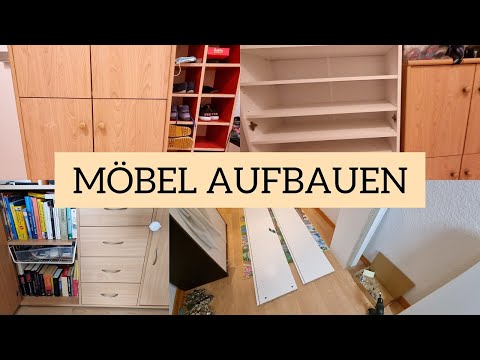 MÖBEL AUFBAUEN || MÖBEL MONTAGE