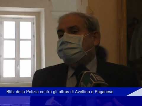 Blitz Polizia ultras Avellino Paganese 13 01