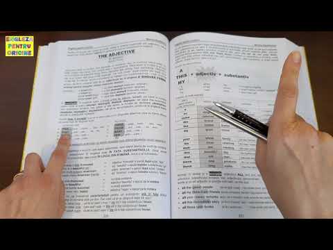 Lecţia # 116 – ADJECTIVUL (1): număr, gen şi poziţie
