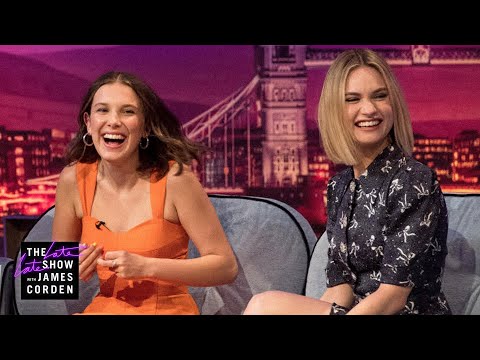 ミリー・ボビー・ブラウン＆リリー・ジェームズがスパイスアップ - #LateLateLateLondon (Millie Bobby Brown & Lily James Spice Up Their Lives - #LateLateLondon)
