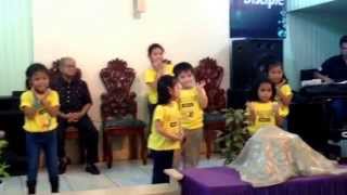 He's got the whole world in His hands by Hallelujah Kids of Pasig First AG