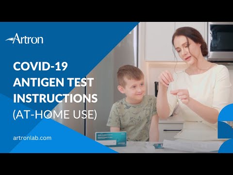 COVID-19 Antigen Test Instructions for At-Home Use| Artron Laboratories