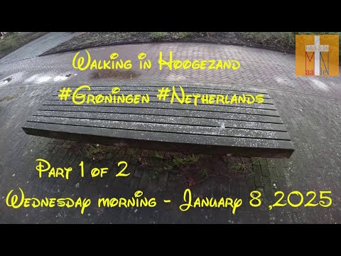 Walking in Hoogezand #NL - January 8, 2025 (Part 1 of 2) #Hoogezand