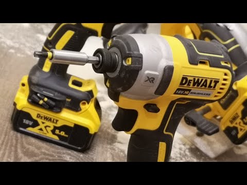 Аккумуляторный бесщеточный импульсный шуруповерт DEWALT DCF887P2