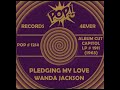 PLEDGING MY LOVE, Wanda Jackson, (Capitol LP #1911) 1963