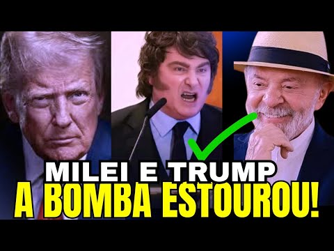 💣ARGENTINA EXPLODE: MULTIDÃO SE LEVANTA CONTRA MILEI E TRUMP!LULA GANHA DESTAQUE NA POLÊMICA!🔥
