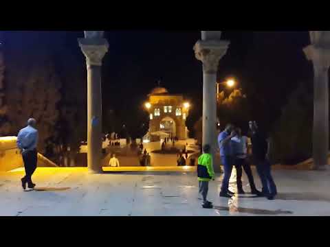 Ezan emocional në Mesxhidul Aksa. Emotional Athan in Masjed Al Aqsa