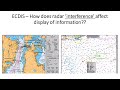 ECDIS How Does Radar Interference Affect Display Of Information And How To Get Rid Of It