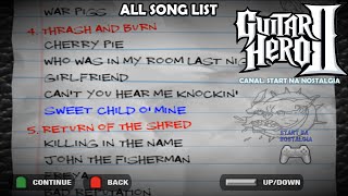 Download lagu Guitar Hero 2 - SONG LIST / LISTA TODAS AS MUSICAS / SOUNDTRACK   BONUS MUSIC mp3