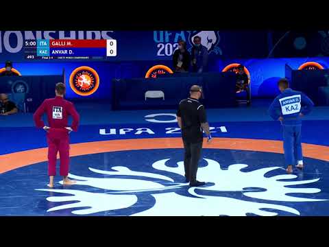 BRONZE Men's GP Gi - 63 kg: M. GALLI (ITA) v. D. ANVAR (KAZ)