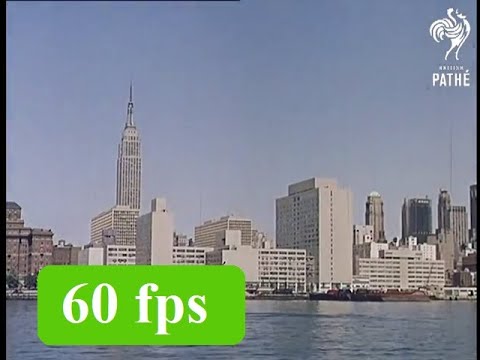 [60 fps] New York, 1963