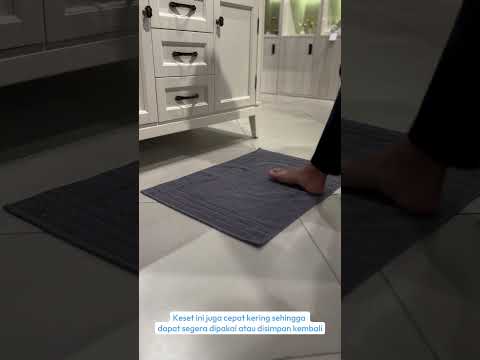 Gambar Informa Keset Kamar Mandi Katun Tarve 50x70 cm - Cokelat