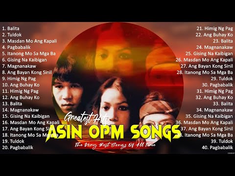 ASIN TAGALOG MELLOW SONGS ~ All Time Favourite ~ ASIN Greatest Hits Collection #6666