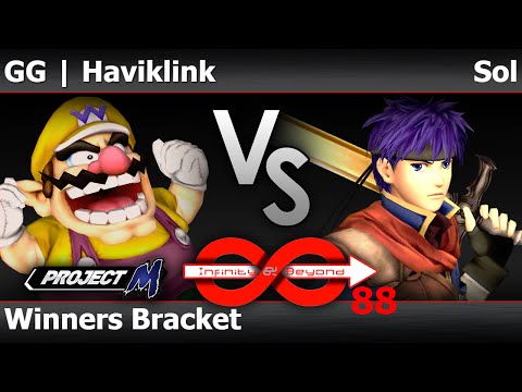 IaB! 88 PM - GG | Haviklink (Wario) vs Sol (Ike) - Winners Bracket