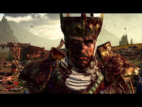 Norsca VS Bretonnia - Warhammer Cinematic Battle
